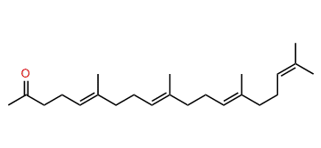 (E,E,E)-6,10,14,18-Tetramethylnonadeca-5,9,13,17-tetraen-2-one